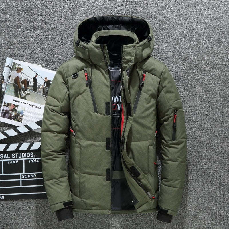Men's Windproof Hooded Sports Jacket