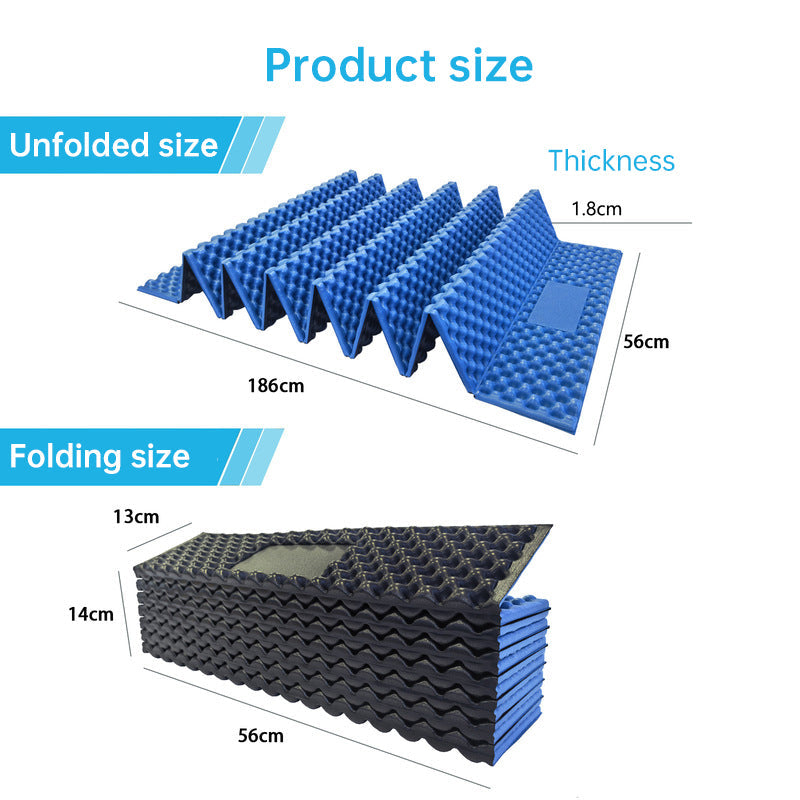 330g Lightweight Foam Camping Mattress Hiking Sleeping Pad