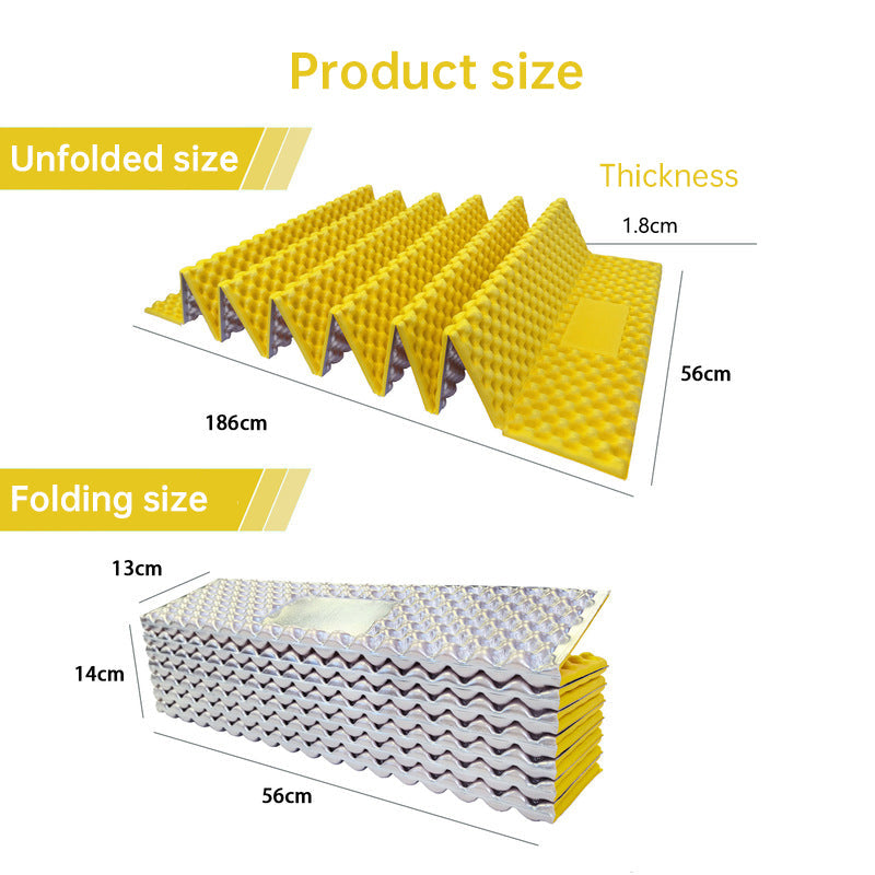 330g Lightweight Foam Camping Mattress Hiking Sleeping Pad