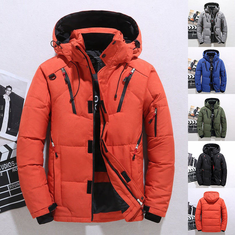 Men's Windproof Hooded Sports Jacket