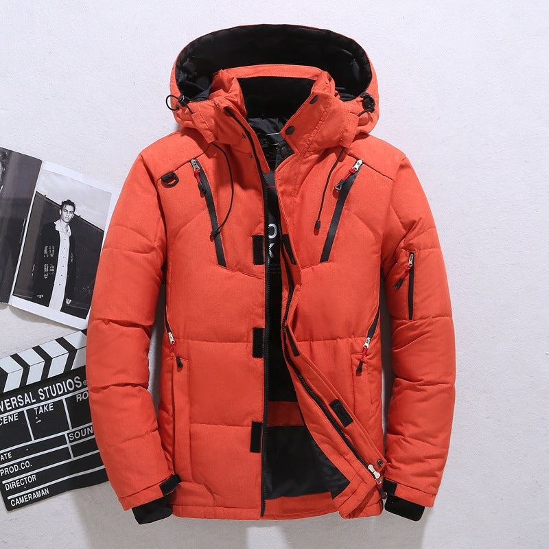 Men's Windproof Hooded Sports Jacket