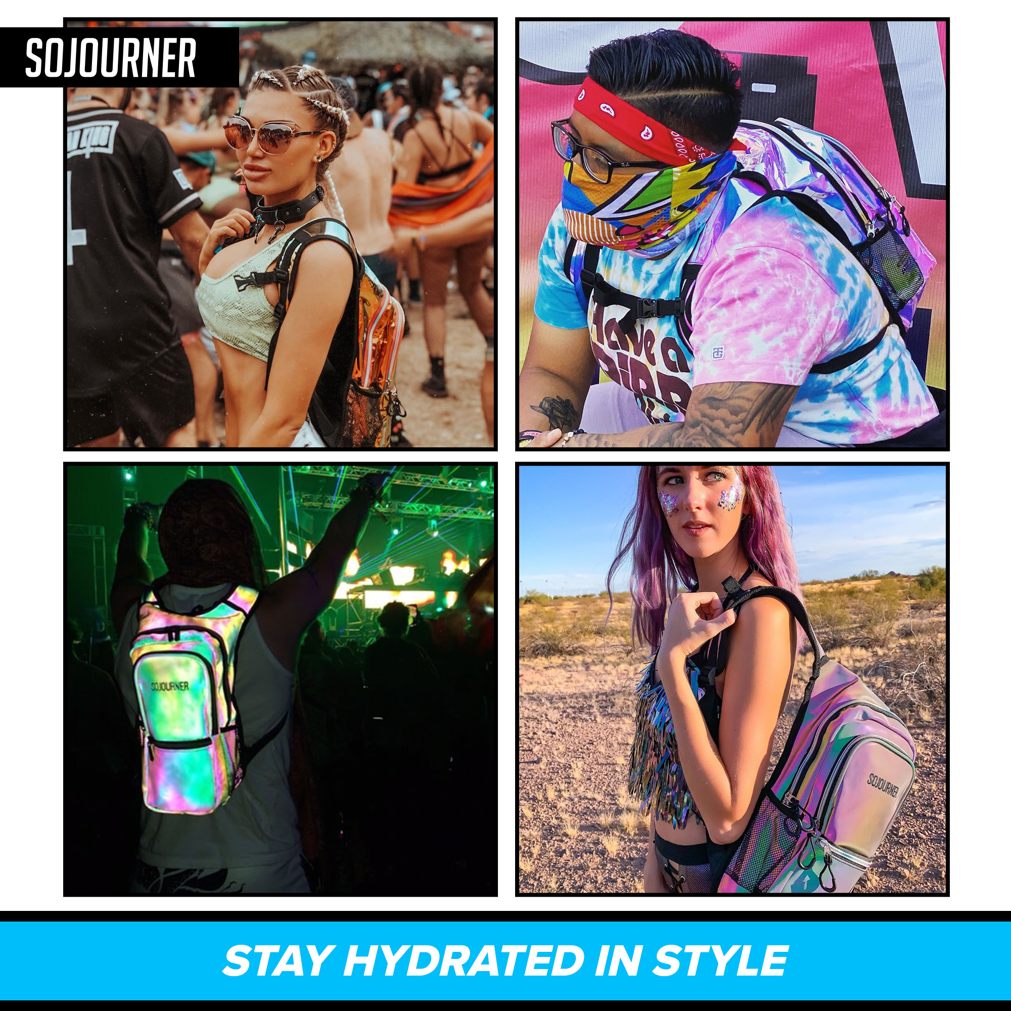 Medium Hydration Pack Backpack Outdoor Adventure Gear