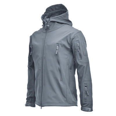 Men's Waterproof Tactical Fleece Jacket