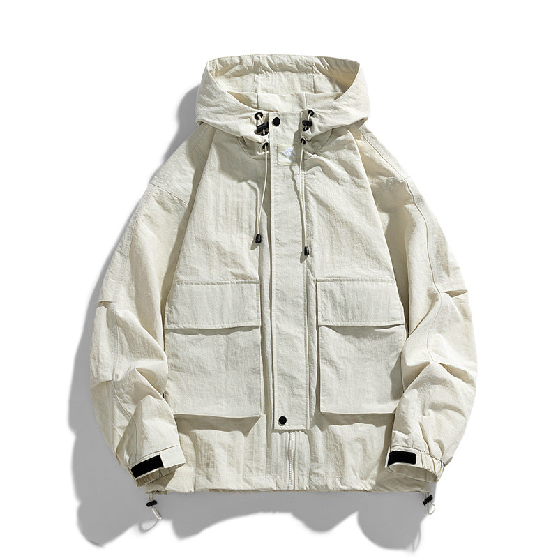 Men's Windproof Waterproof Hooded Jacket