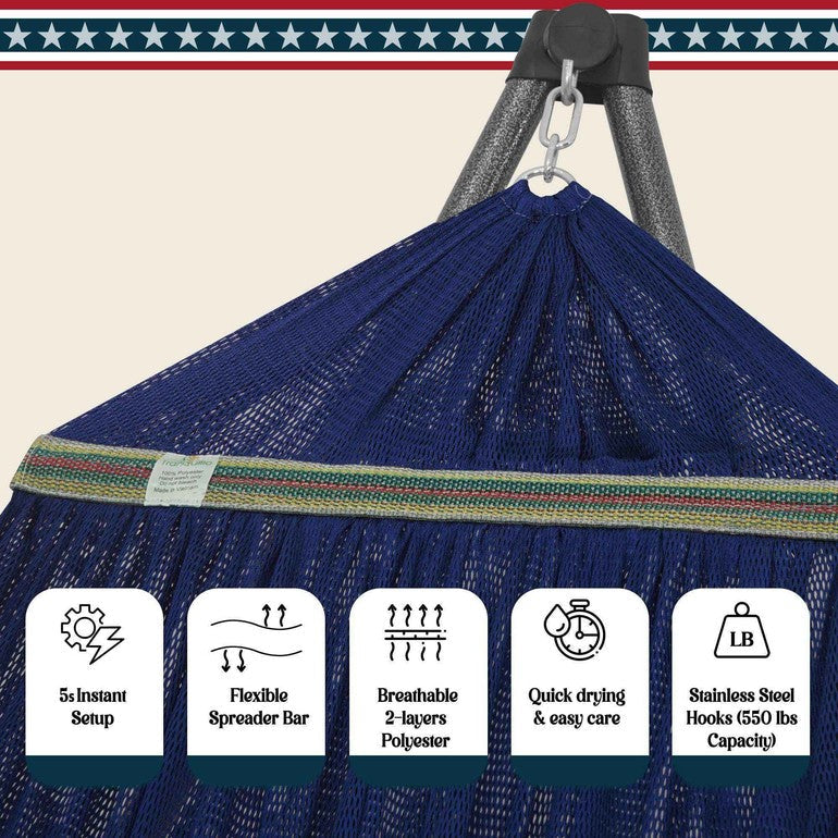 Uniki Collapsible Hammock Stand Outdoor Relaxation