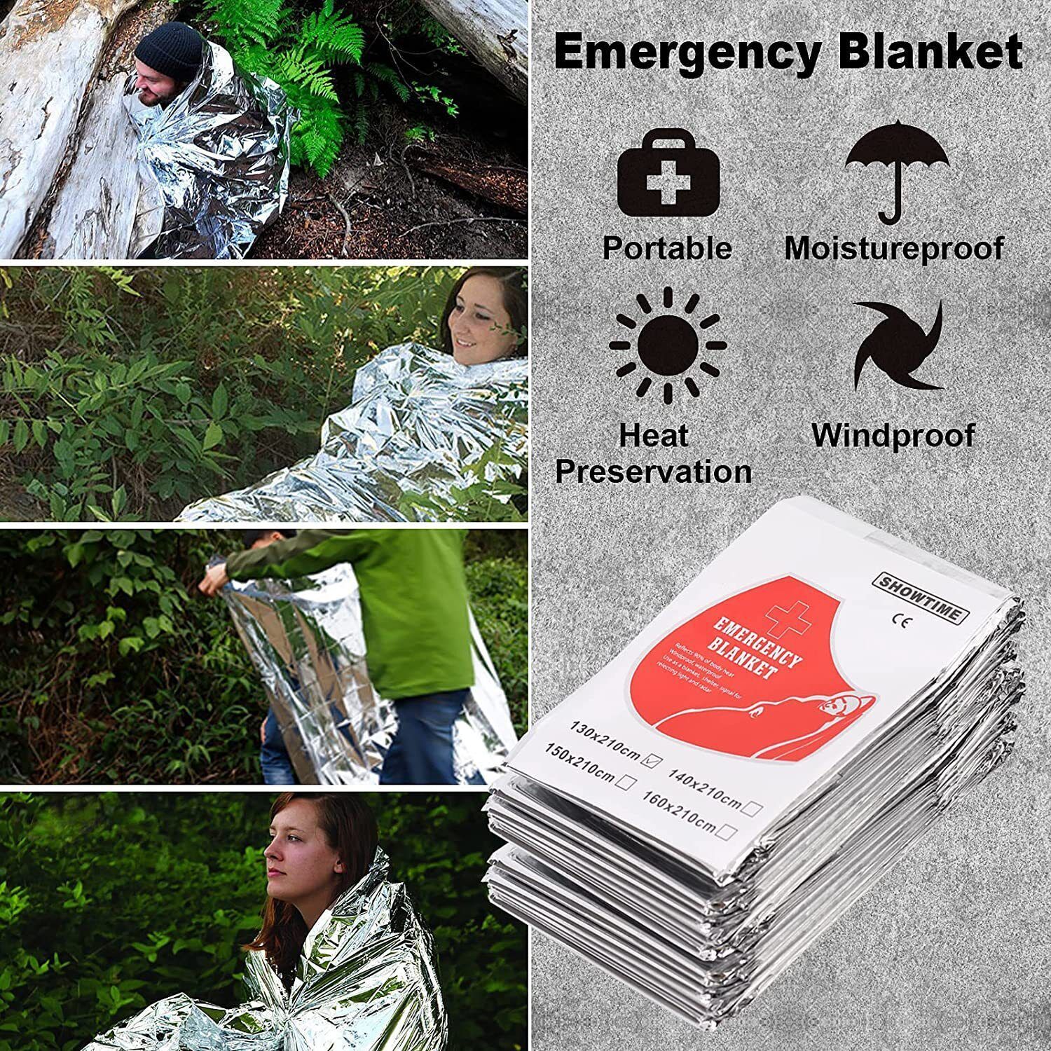14-in-1 Outdoor Survival Gear Kit Camping Hunting