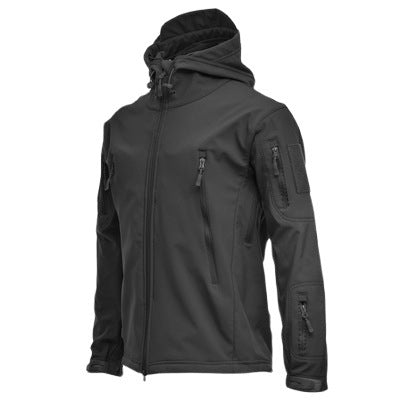 Men's Waterproof Tactical Fleece Jacket