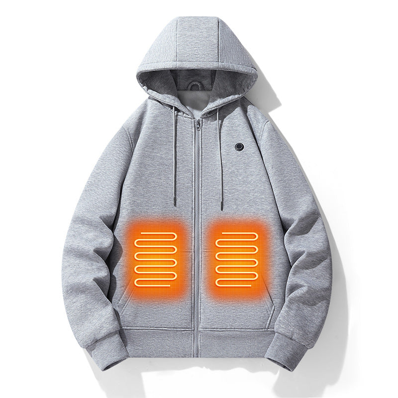 Men's Intelligent Heated Hooded Jacket