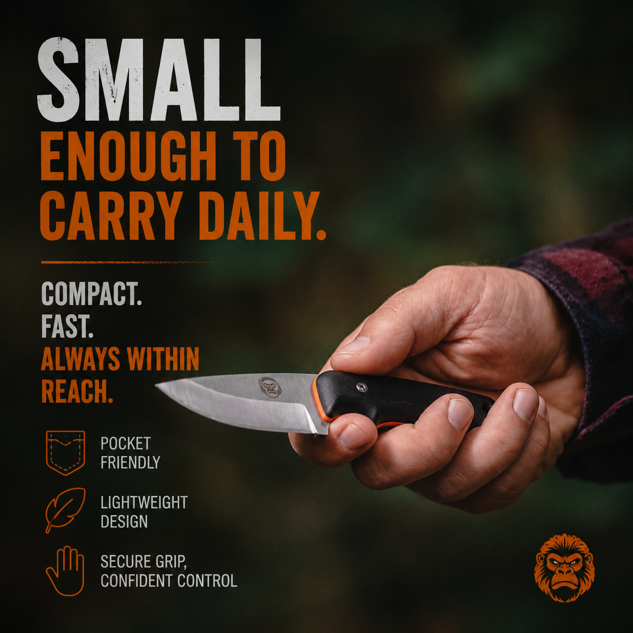 Redline Compact Survival Knife Fire Starter Kit