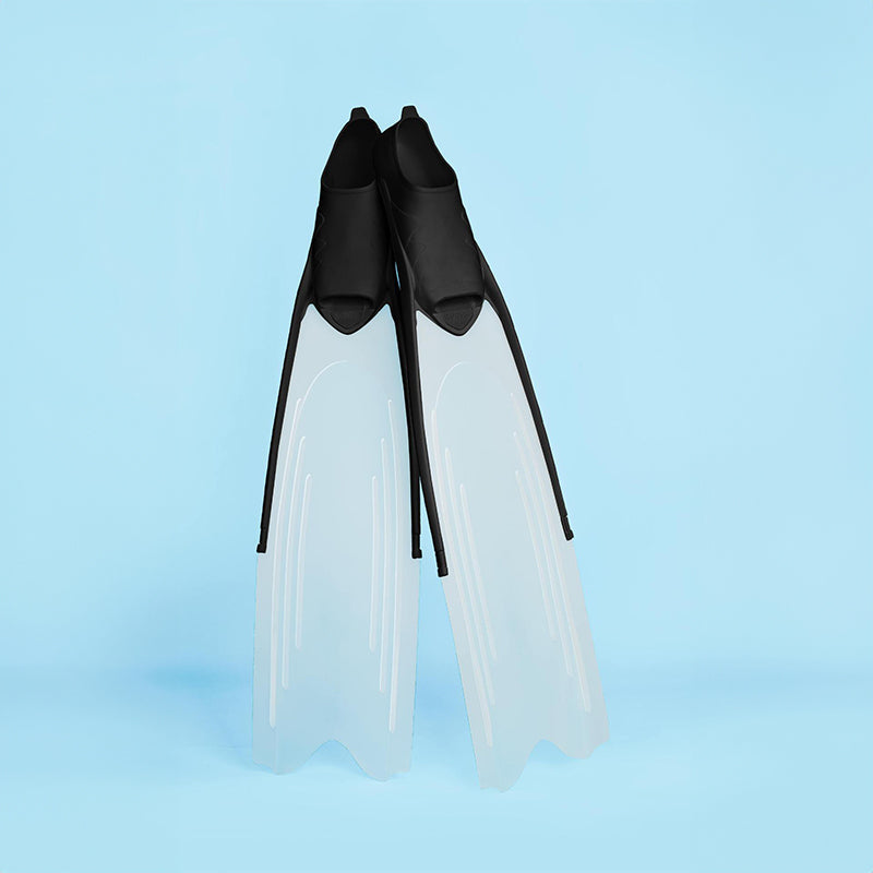 Professional Freediving Long Fins with Anti-Skid Design