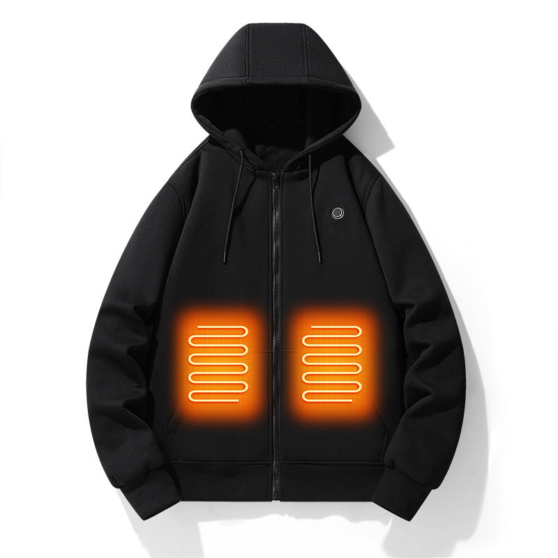 Men's Intelligent Heated Hooded Jacket