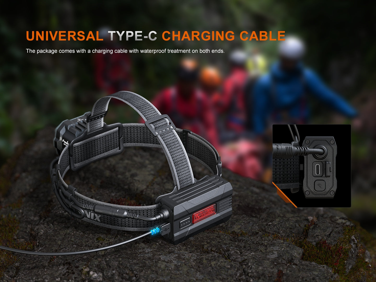 HP35R Search Rescue Rechargeable LED Headlamp