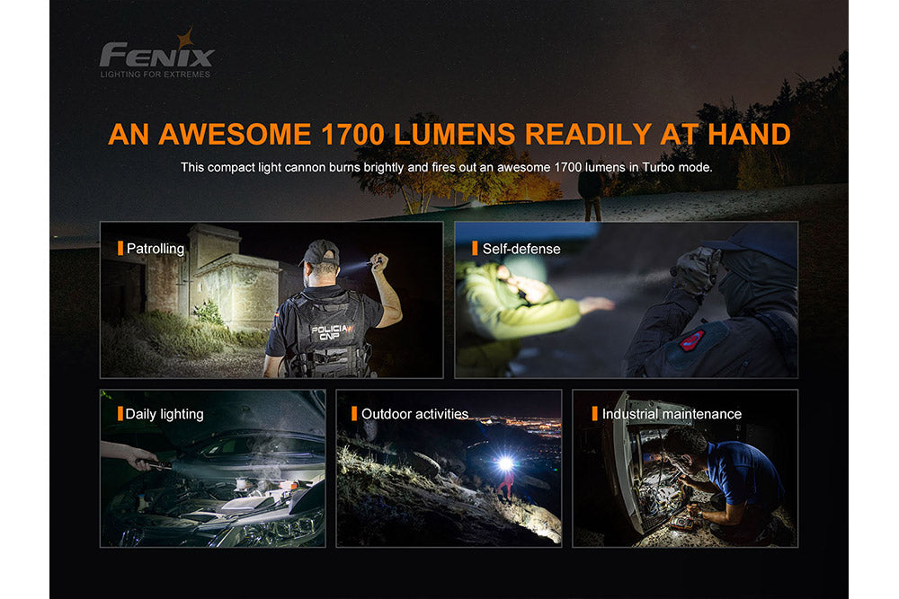PD35 V3.0 1700 Lumens EDC Flashlight