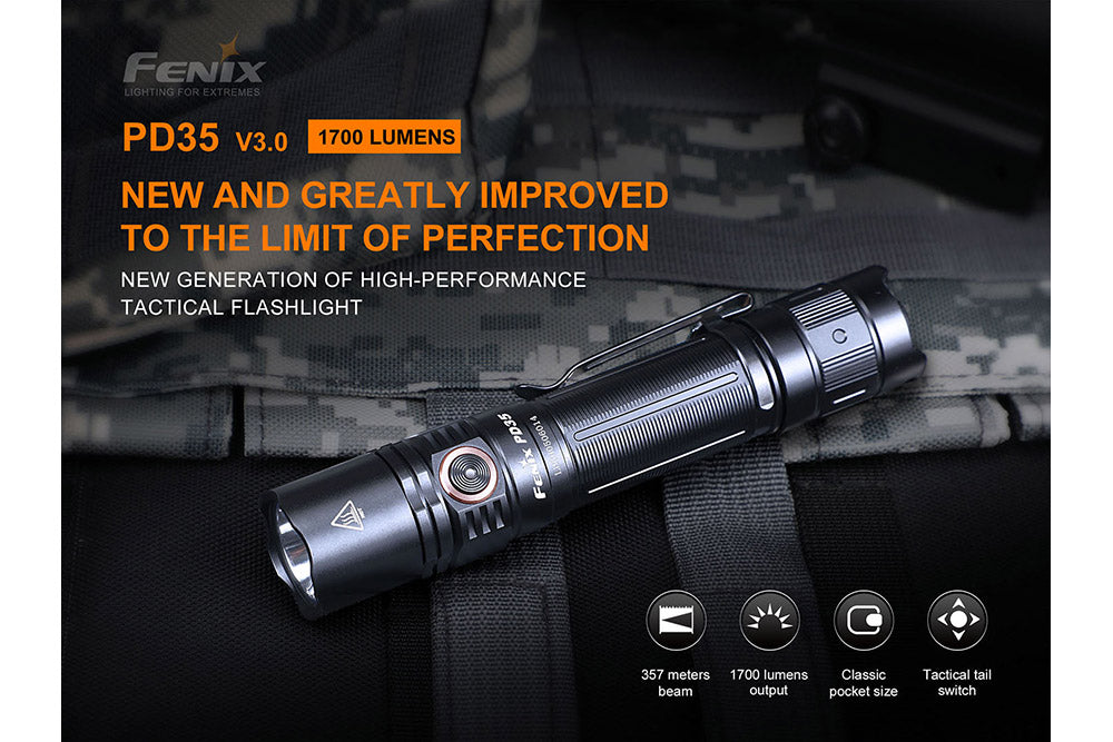 PD35 V3.0 1700 Lumens EDC Flashlight