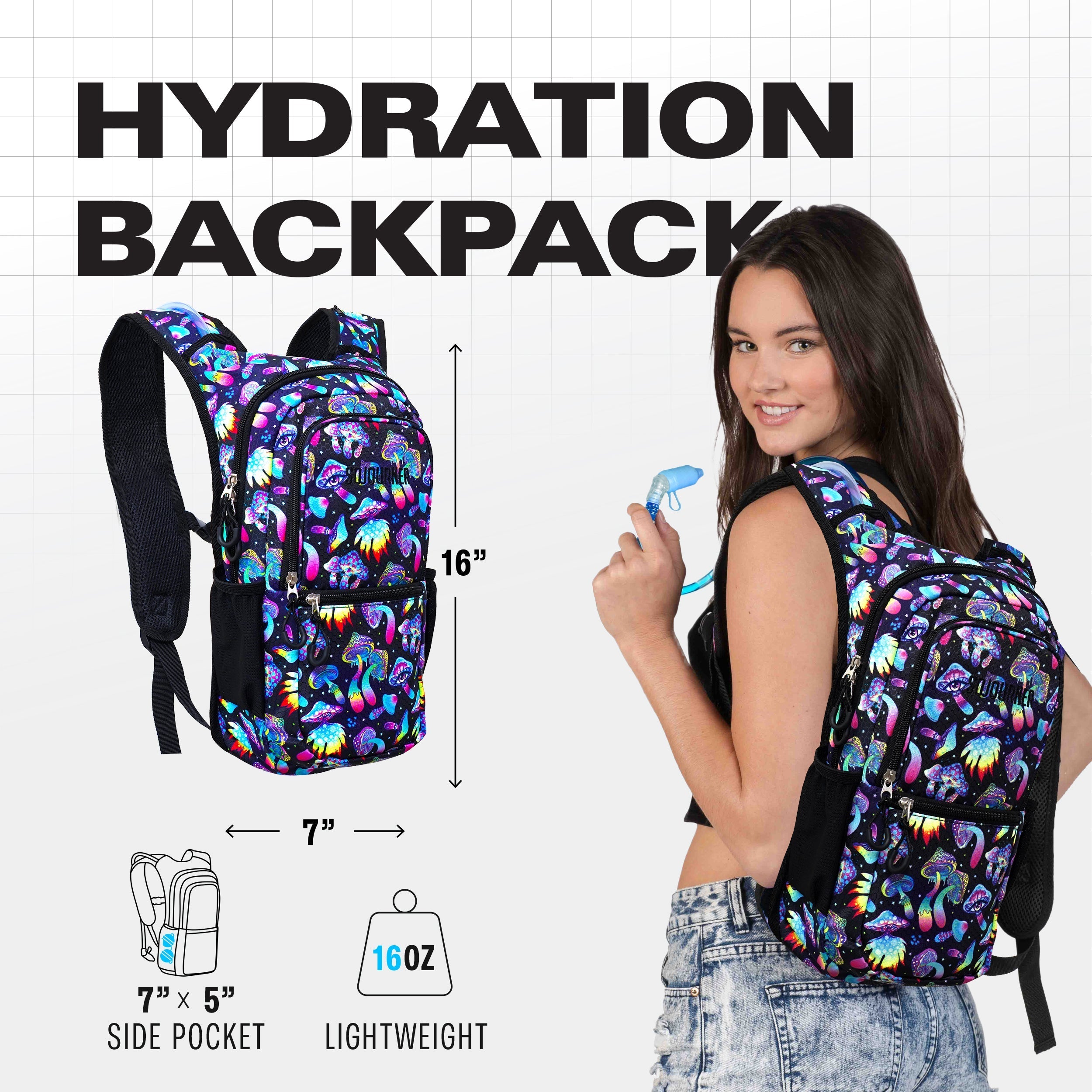 Medium Hydration Pack Backpack Outdoor Adventure Gear