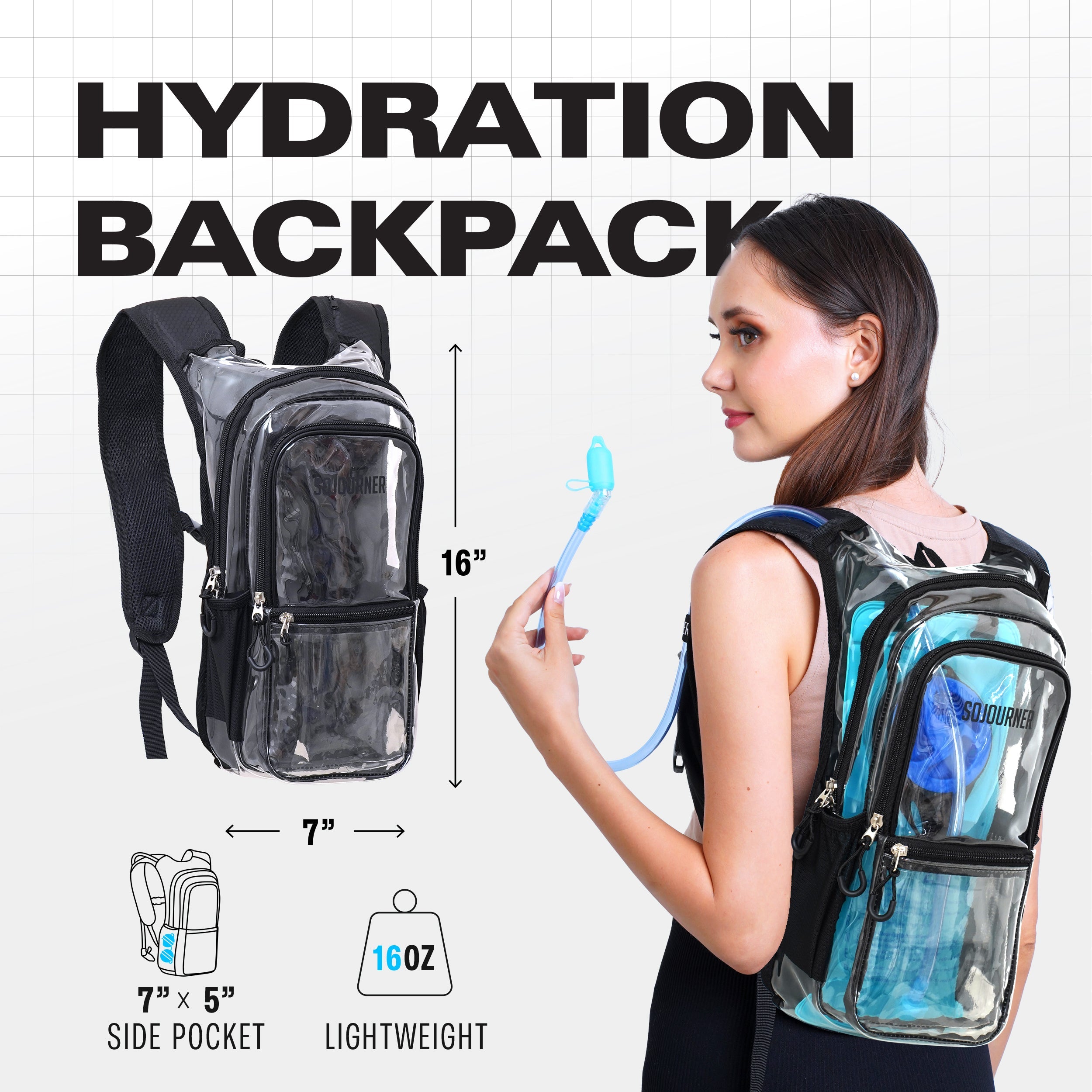 Medium Hydration Pack Backpack Outdoor Adventure Gear