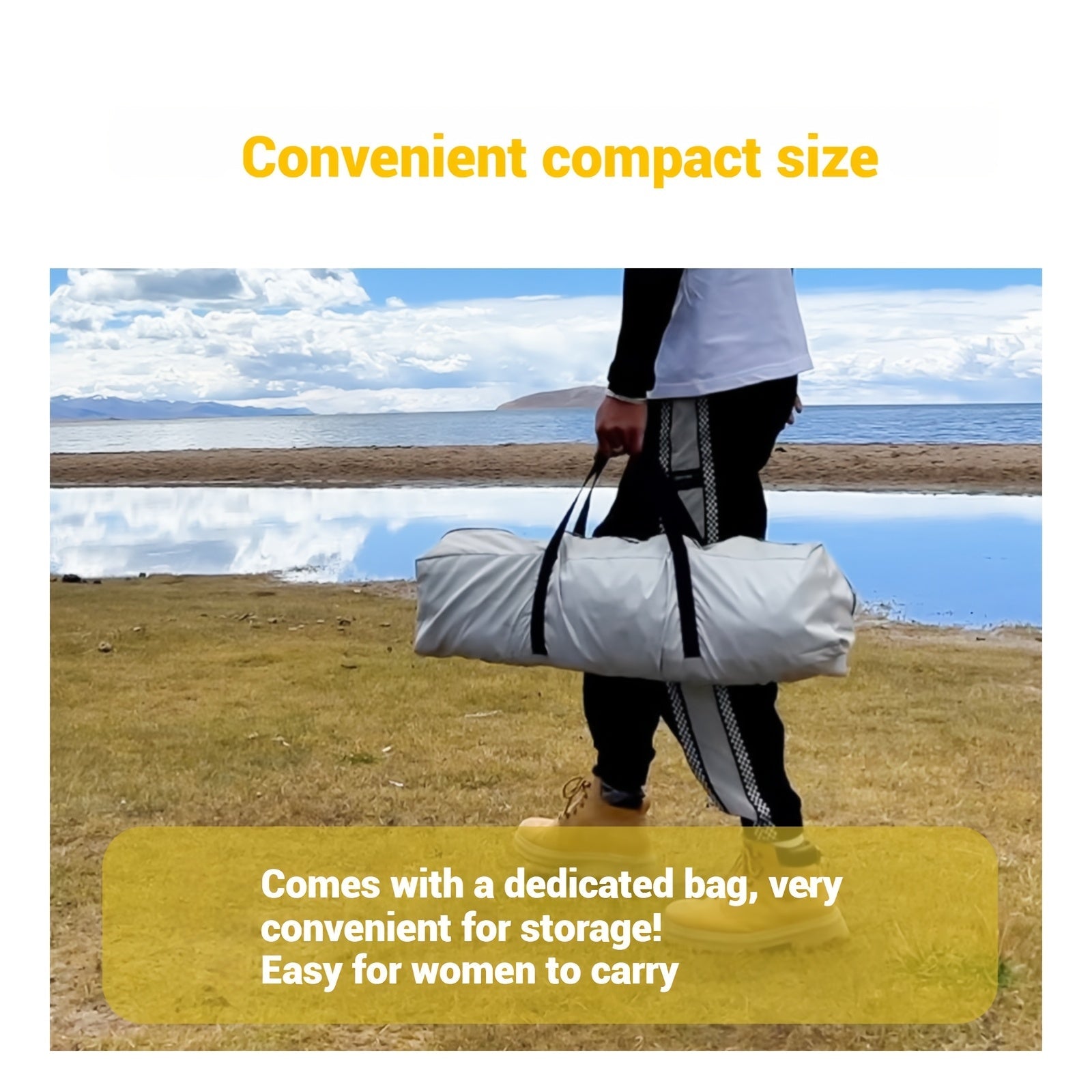 3-4 Person Instant Pop Up Waterproof Camping Tent