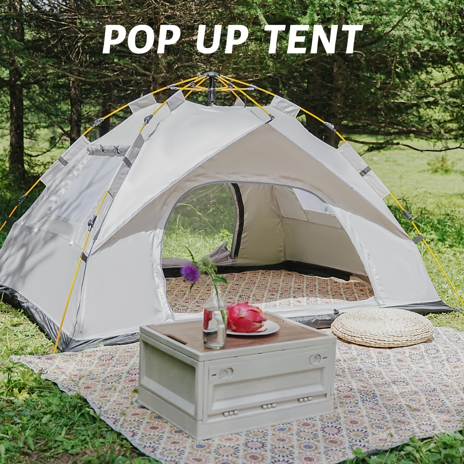 3-4 Person Instant Pop Up Waterproof Camping Tent