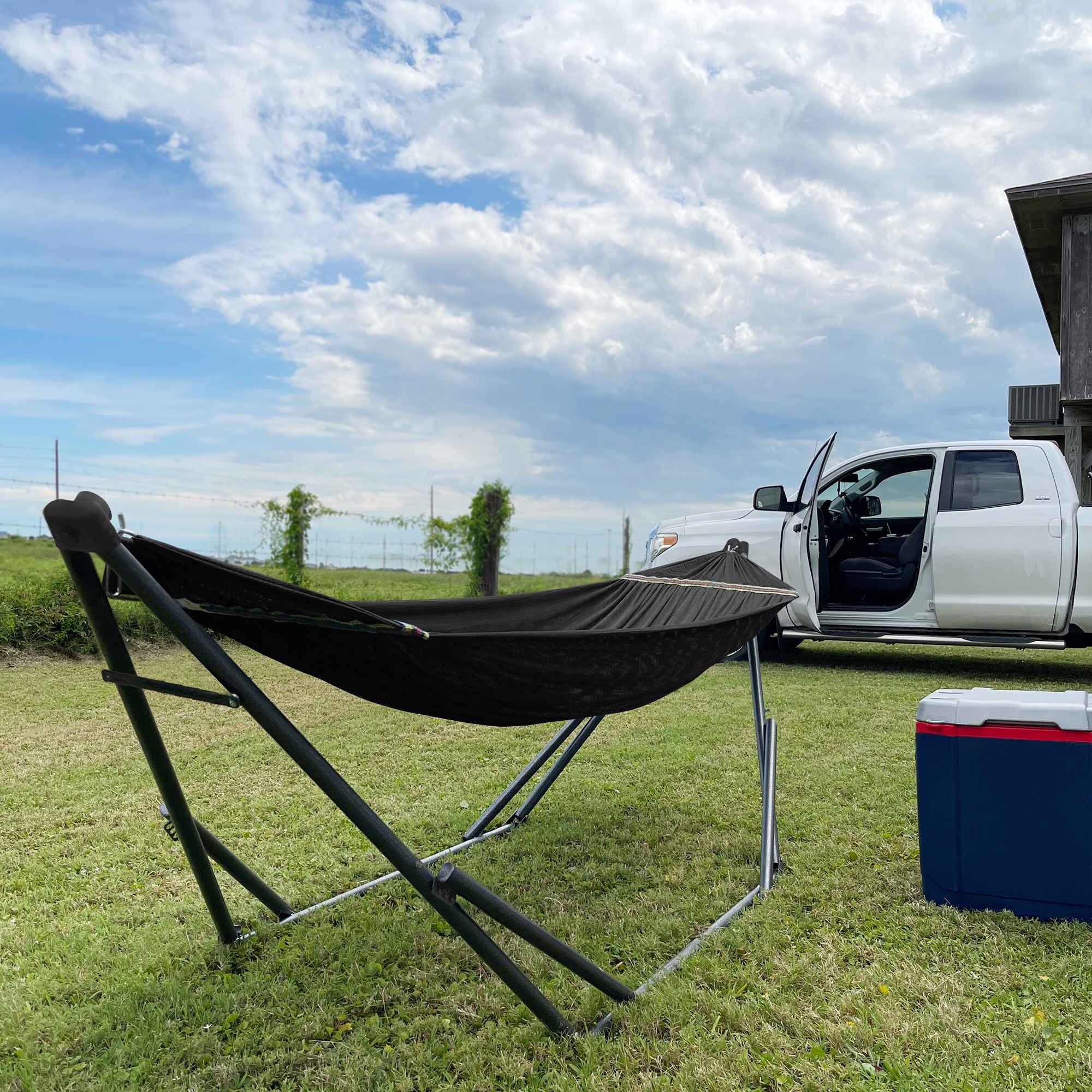 Uniki Collapsible Hammock Stand Outdoor Relaxation