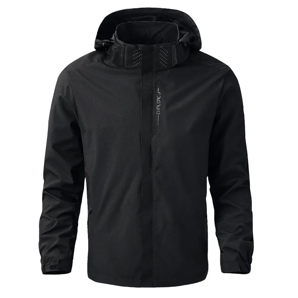 Men's Lightweight Waterproof Rain Jacket