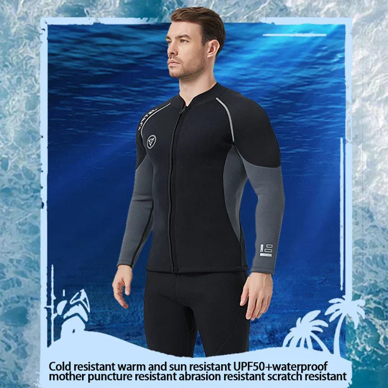 3mm/2mm Neoprene Wetsuit Jacket & Pants Set