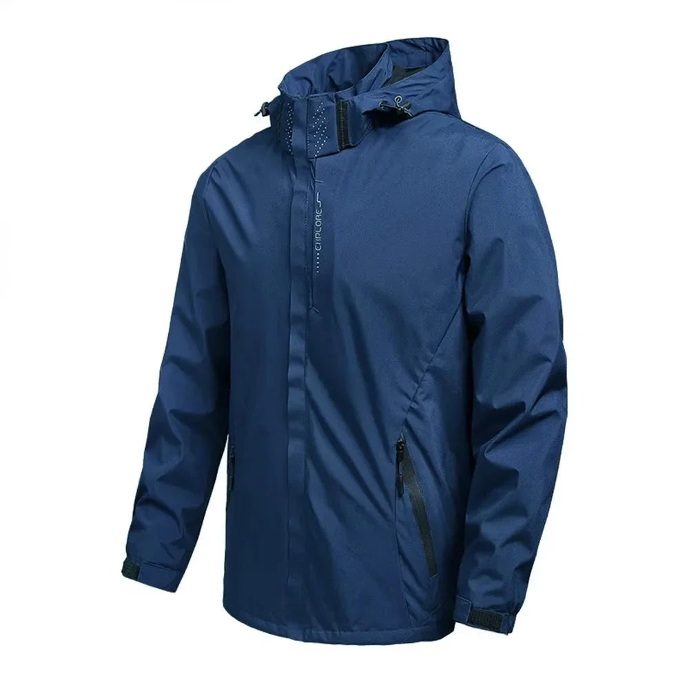 Men's Lightweight Waterproof Rain Jacket