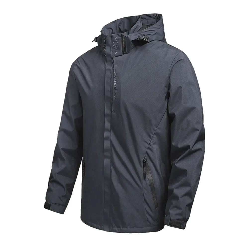 Men's Lightweight Waterproof Rain Jacket