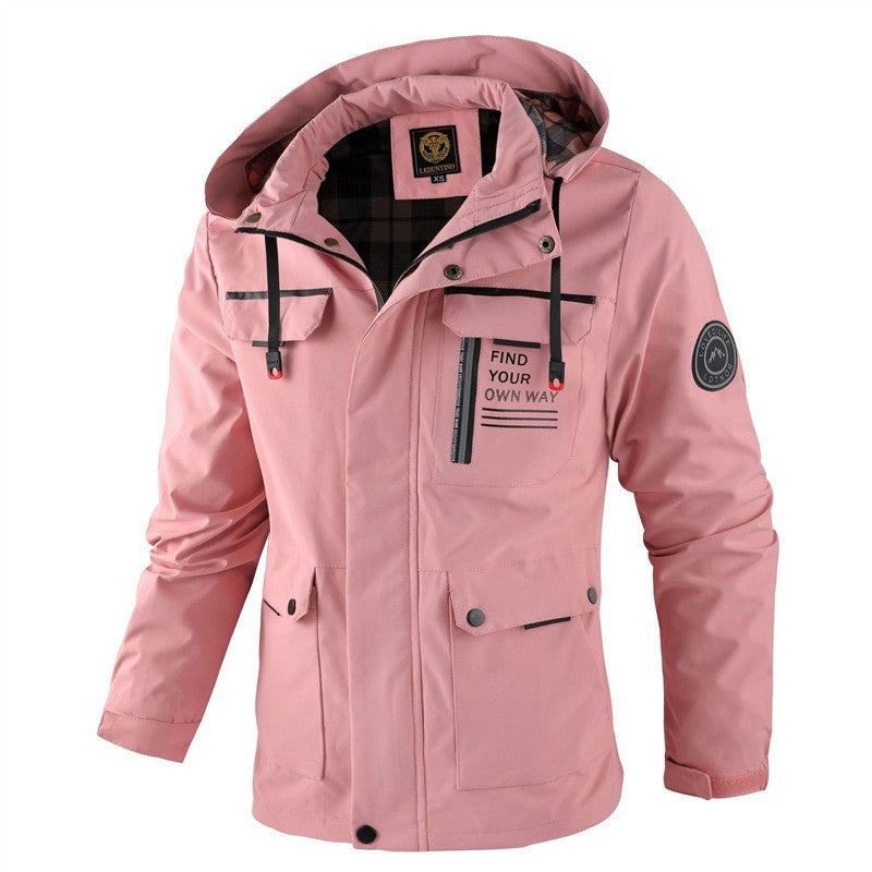 Men's Waterproof Hooded Soft Shell Jacket
