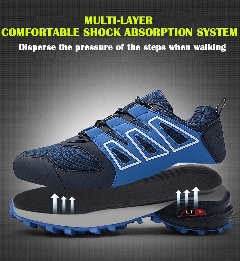 Men's Waterproof Trail Running Hiking Sneakers