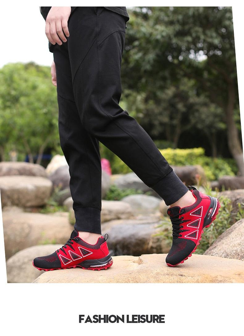 Men's Waterproof Trail Running Hiking Sneakers