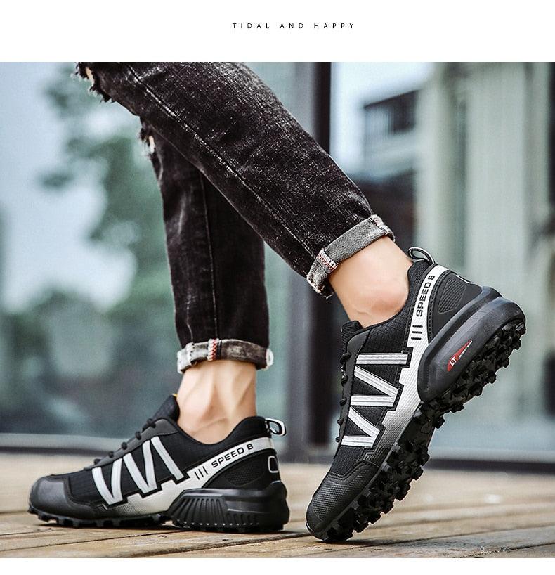 Men's Waterproof Trail Running Hiking Sneakers