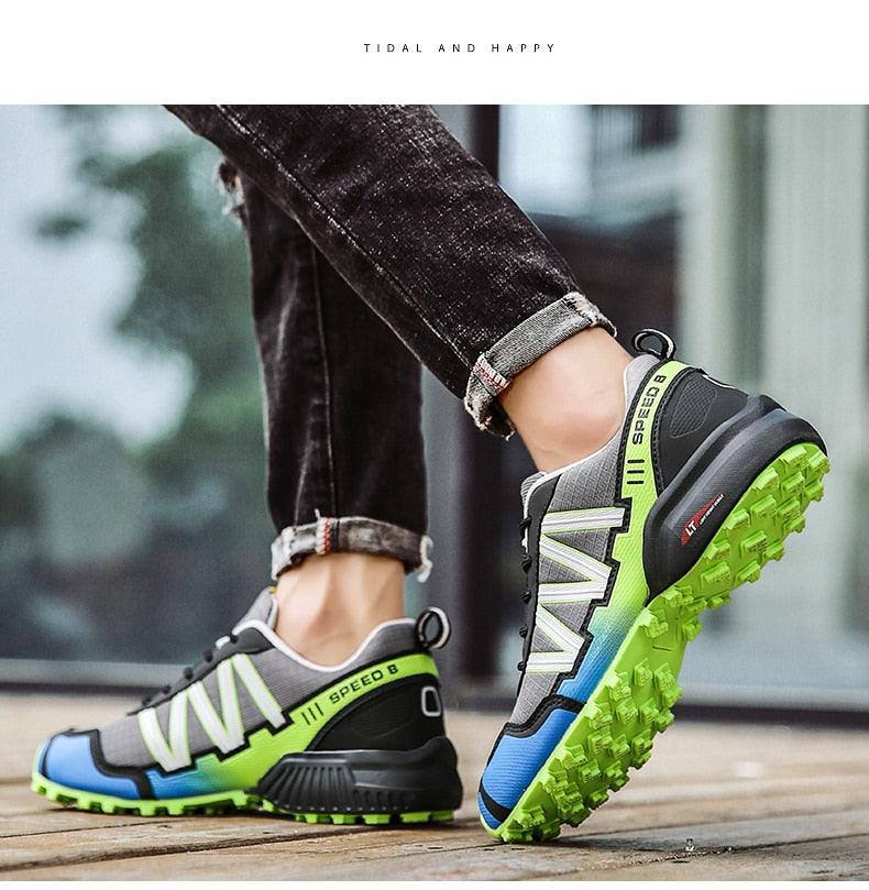 Men's Waterproof Trail Running Hiking Sneakers