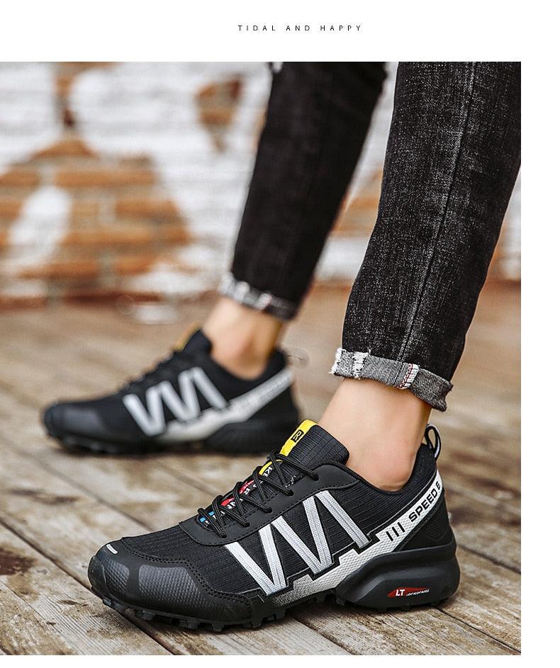 Men's Waterproof Trail Running Hiking Sneakers