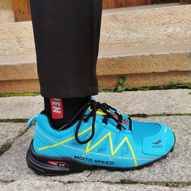 Men's Waterproof Trail Running Hiking Sneakers