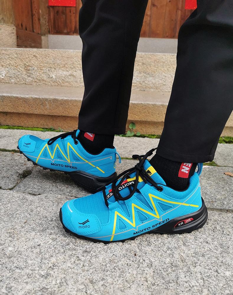 Men's Waterproof Trail Running Hiking Sneakers