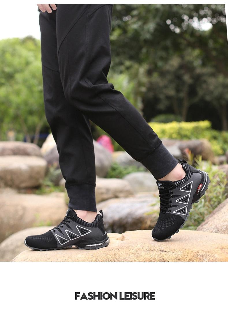Men's Waterproof Trail Running Hiking Sneakers