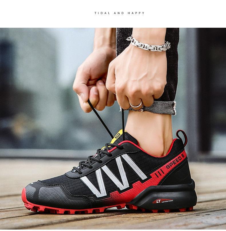Men's Waterproof Trail Running Hiking Sneakers