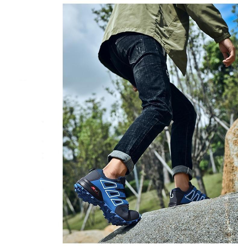 Men's Waterproof Trail Running Hiking Sneakers