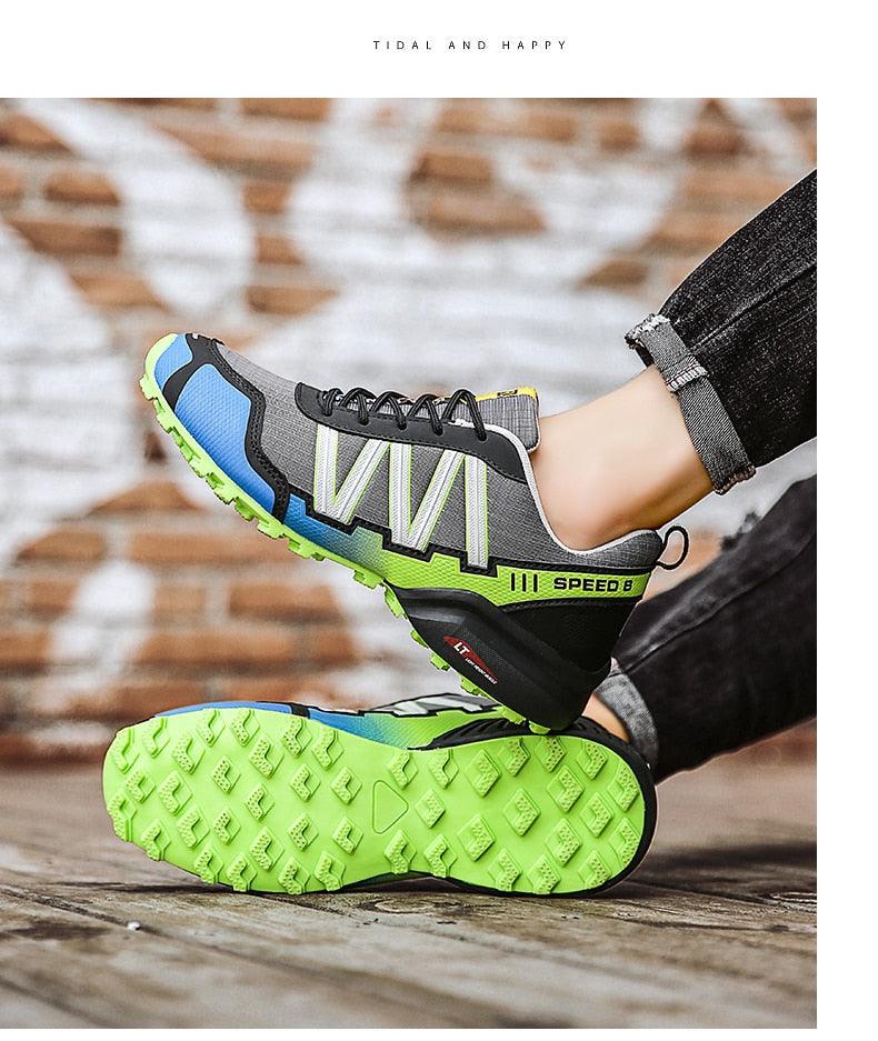 Men's Waterproof Trail Running Hiking Sneakers