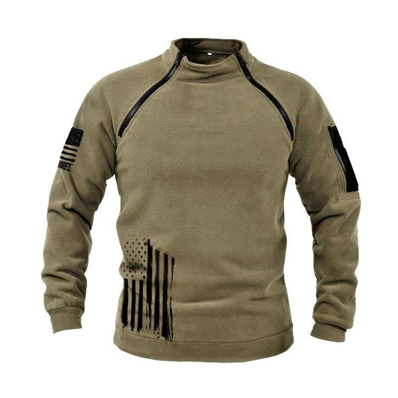 Men's Tactical Fleece Windproof Jacket