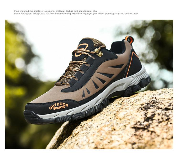 Men's Waterproof High-Top Hiking Boots