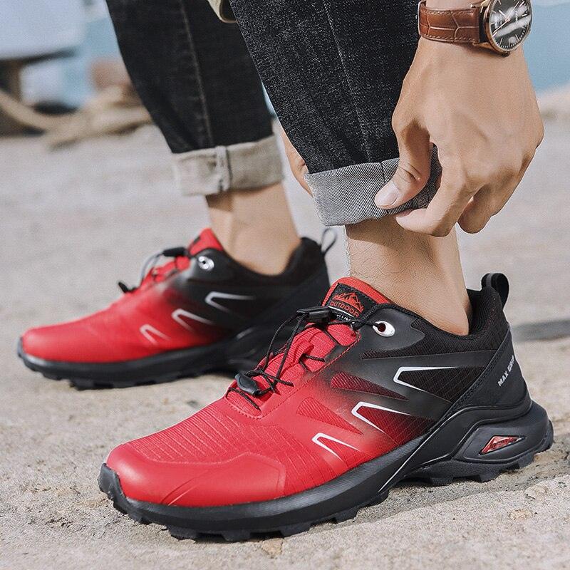 Men's Waterproof Trail Running Hiking Shoes