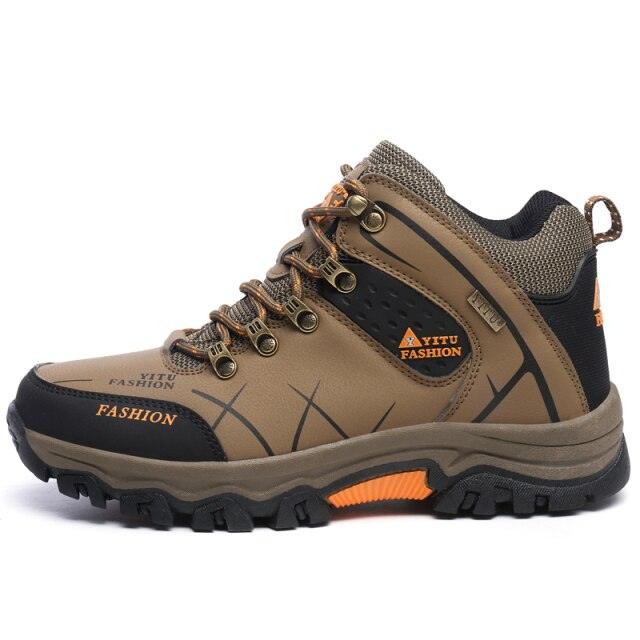 Men's Water-Resistant Winter Hiking Boots