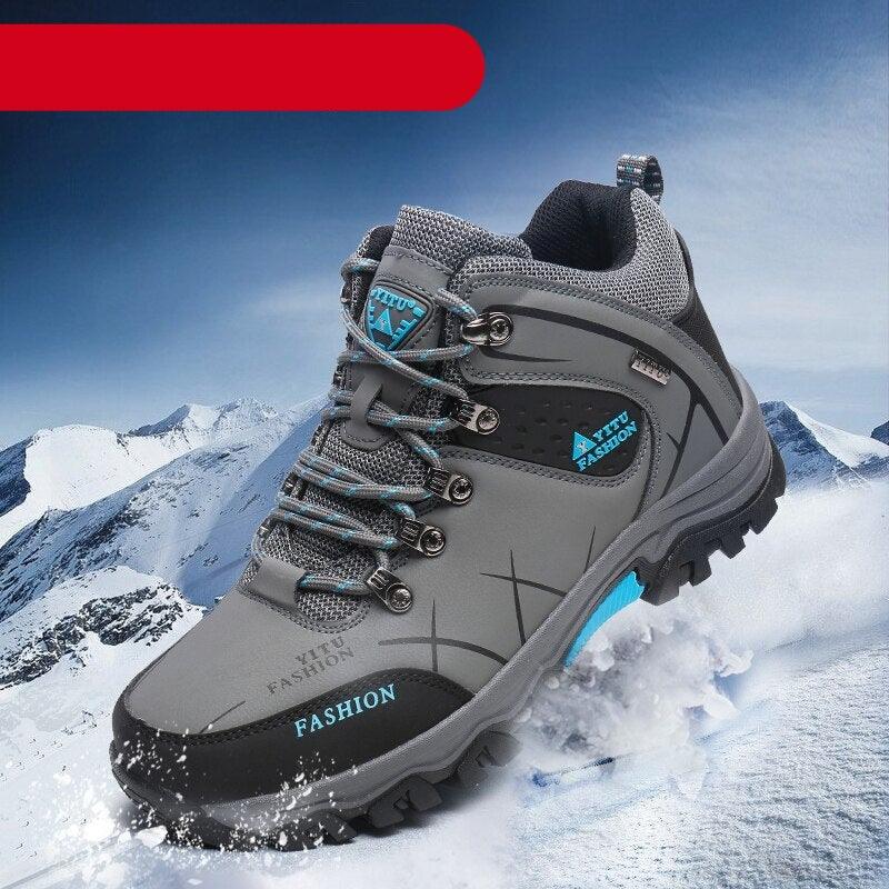 Men's Water-Resistant Winter Hiking Boots
