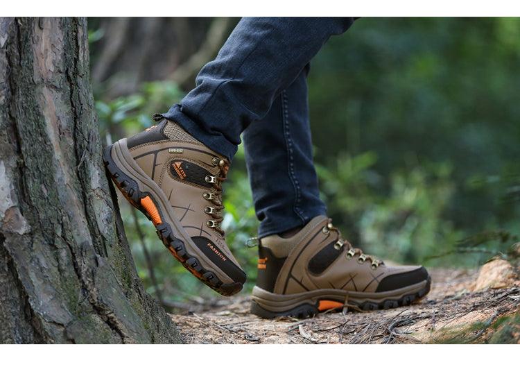 Men's Water-Resistant Winter Hiking Boots