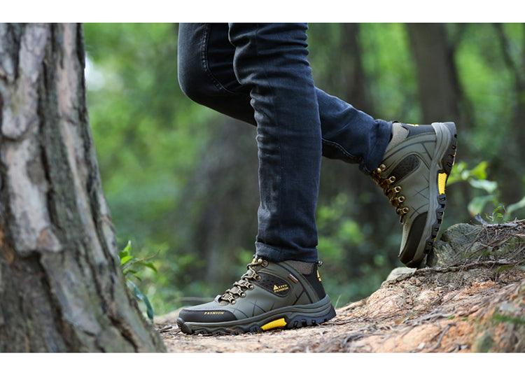 Men's Water-Resistant Winter Hiking Boots