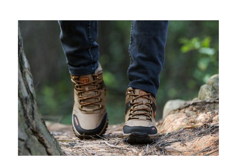 Men's Water-Resistant Winter Hiking Boots