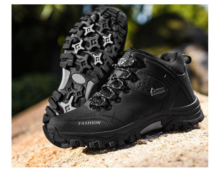 Men's Water-Resistant Winter Hiking Boots