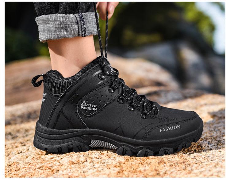 Men's Water-Resistant Winter Hiking Boots