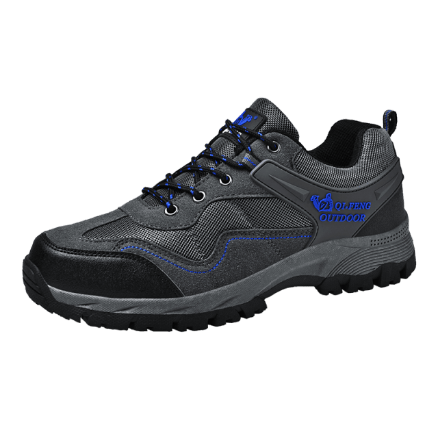 Men's Leather Low-Cut Hiking Shoes